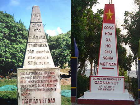 Piden reconocimiento de estelas de Truong Sa como reliquia histórica nacional